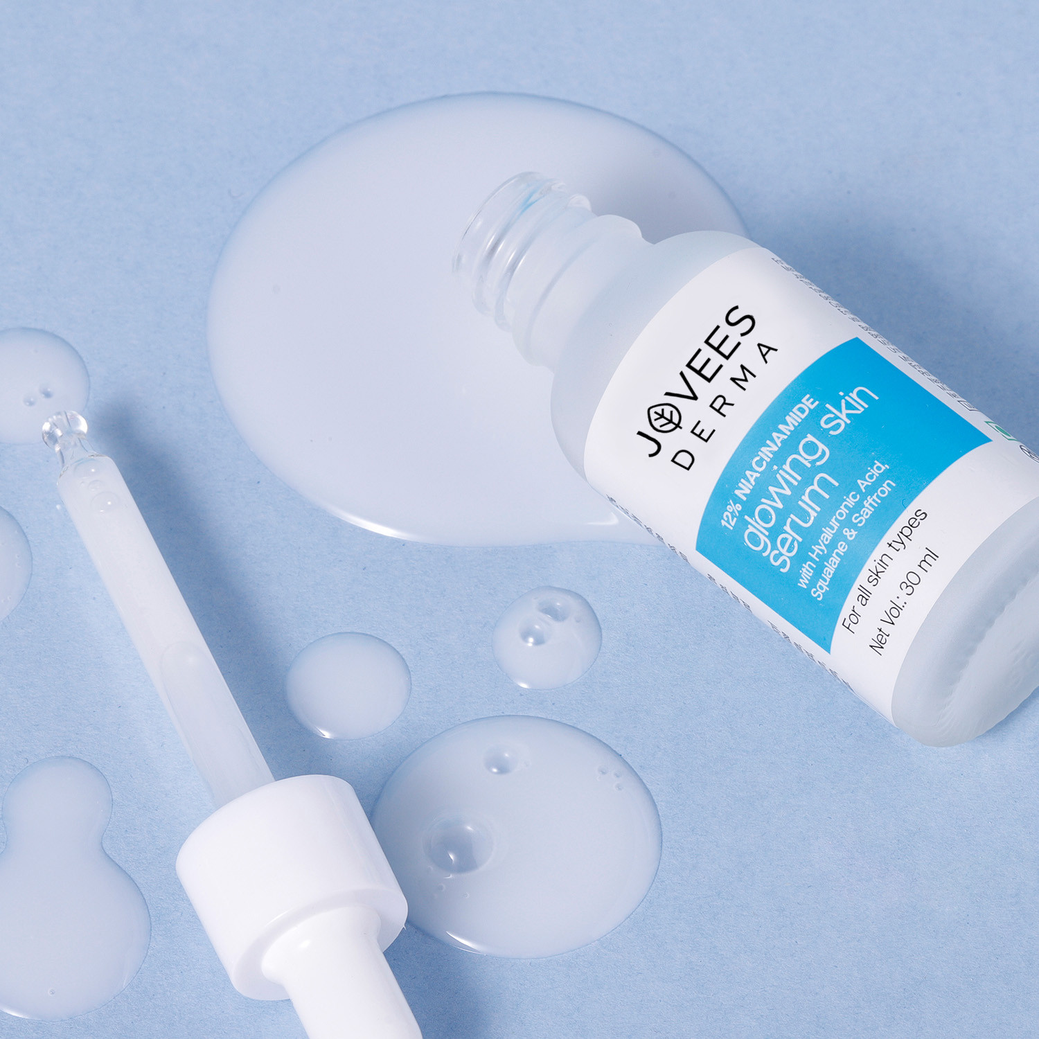 Image of JOVEES 12% Niacinamide Glowing Serum For Young & Bright Skin, Hydrating & Anti Ageing