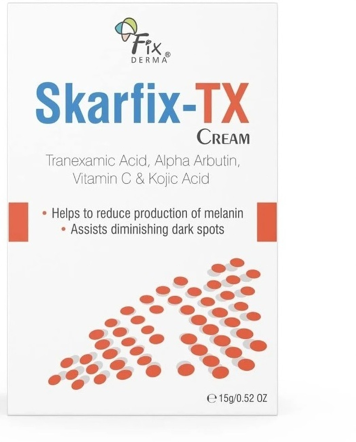 Image of Skarfix TX CREAM 15GM PACK For Pigmentation, Blemishes, Dark Spots