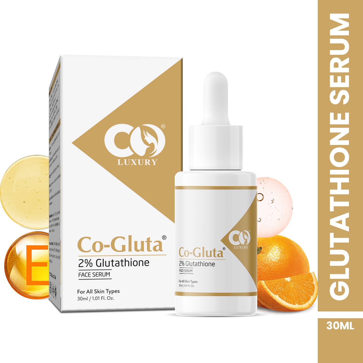 2 glutathione face serum The Derma Co 2% Glutathione Face Serum For Skin Illumination