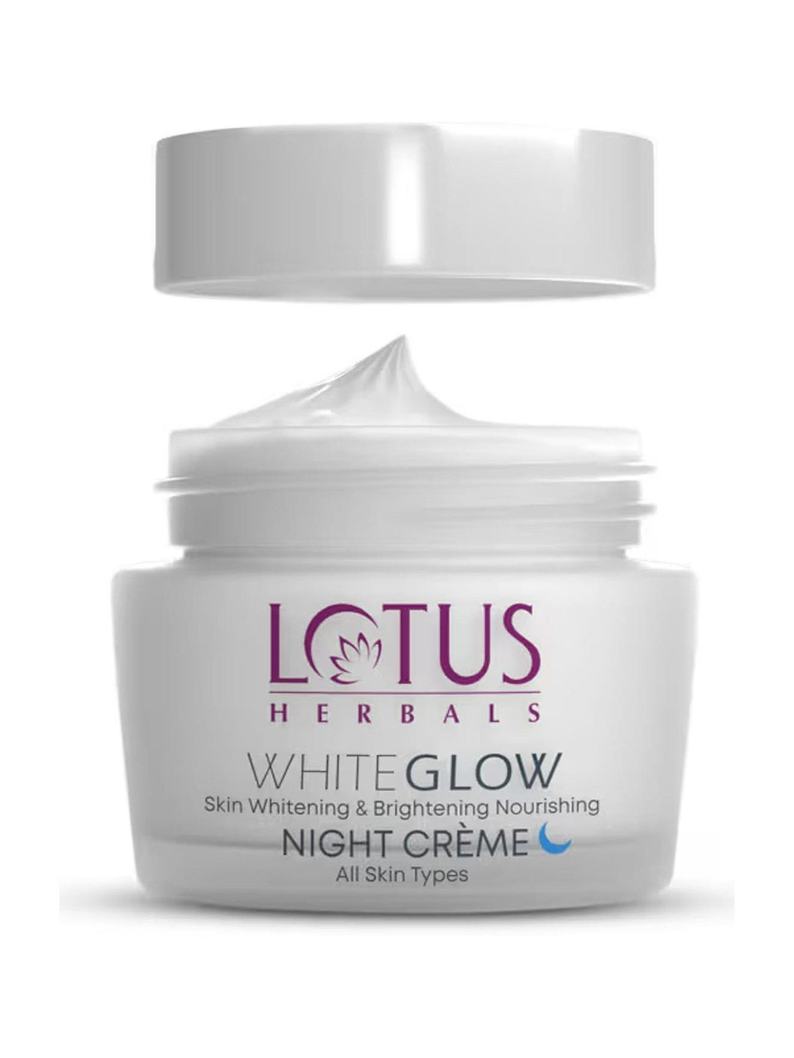 Image of LOTUS HERBALS WhiteGlow Skin Whitening& Brightening Nourishing Night Creme