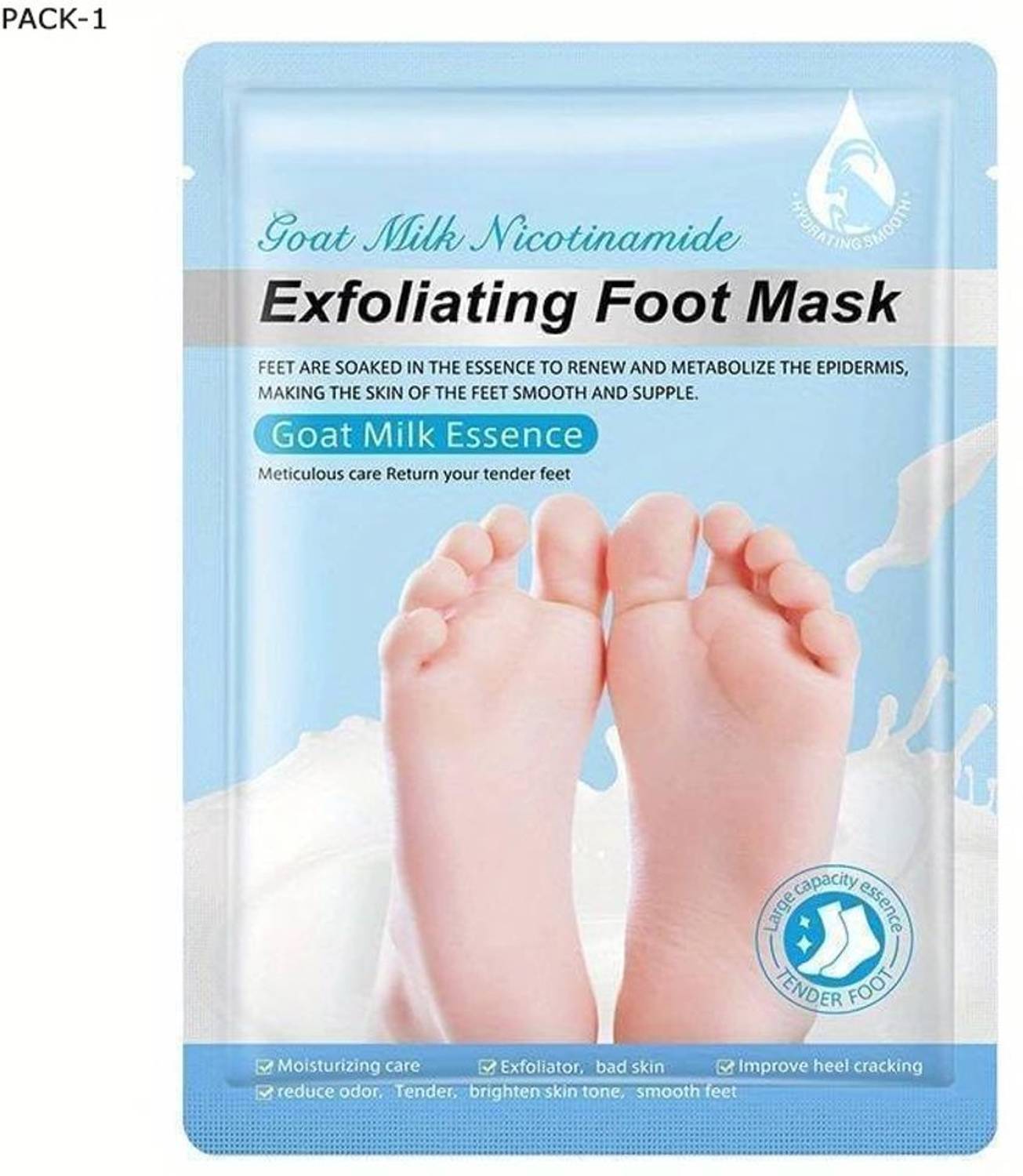 Radgettim Glycolic Acid Foot Peeling Mask | Deep Exfoliation, Hydration & Softening