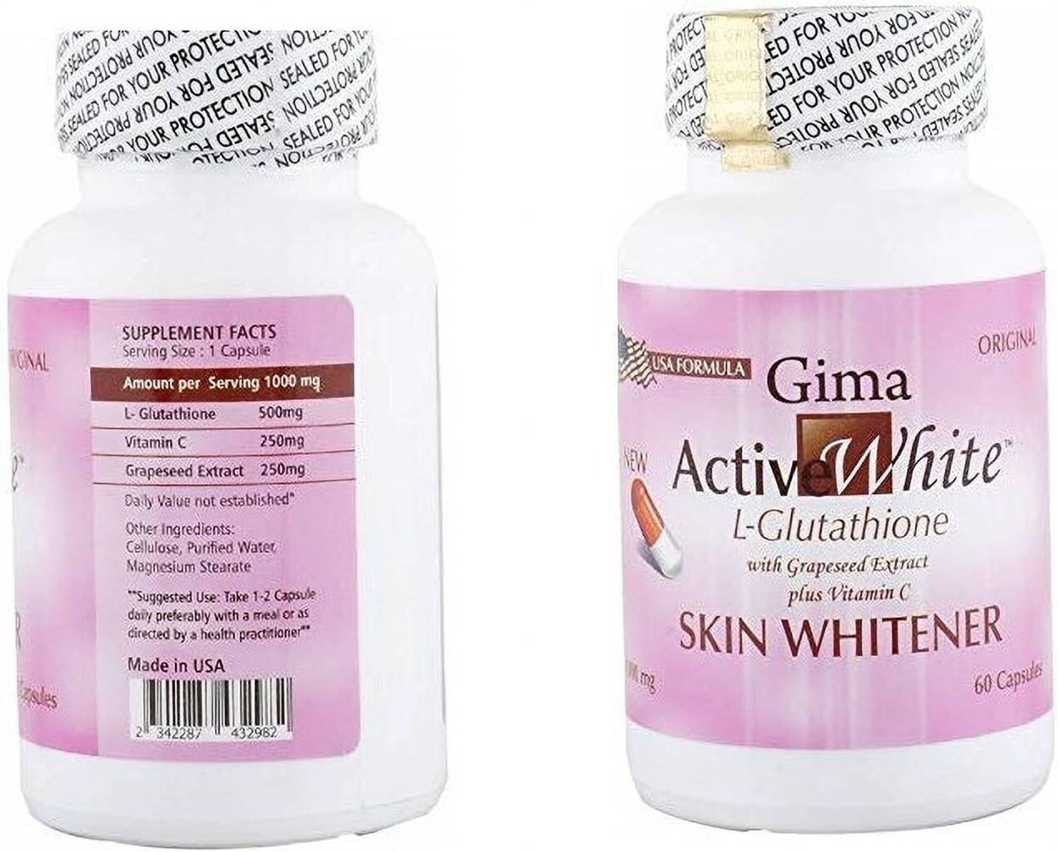 active white glutathione price l-glutathione 1000mg Skin Whitening Capsules TOSOWOONG Arbutin 7% + Tranexamic