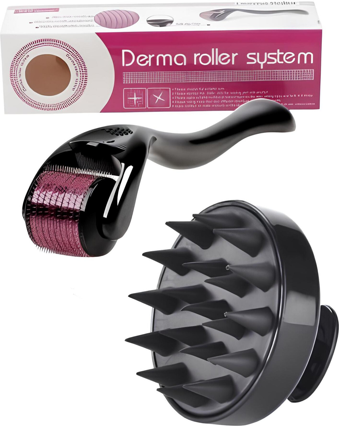 Image of DIDMENT Derma Roller + Hair Scalp Massager