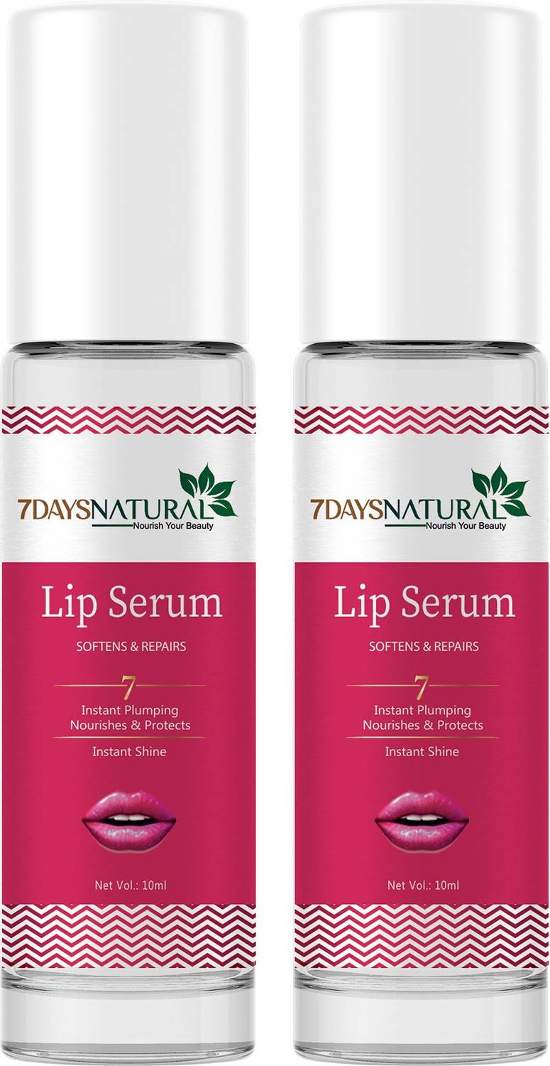 7 Days Lip Serum - Advanced Brightening Therapy for Soft, Moisturised Lips With Glossy