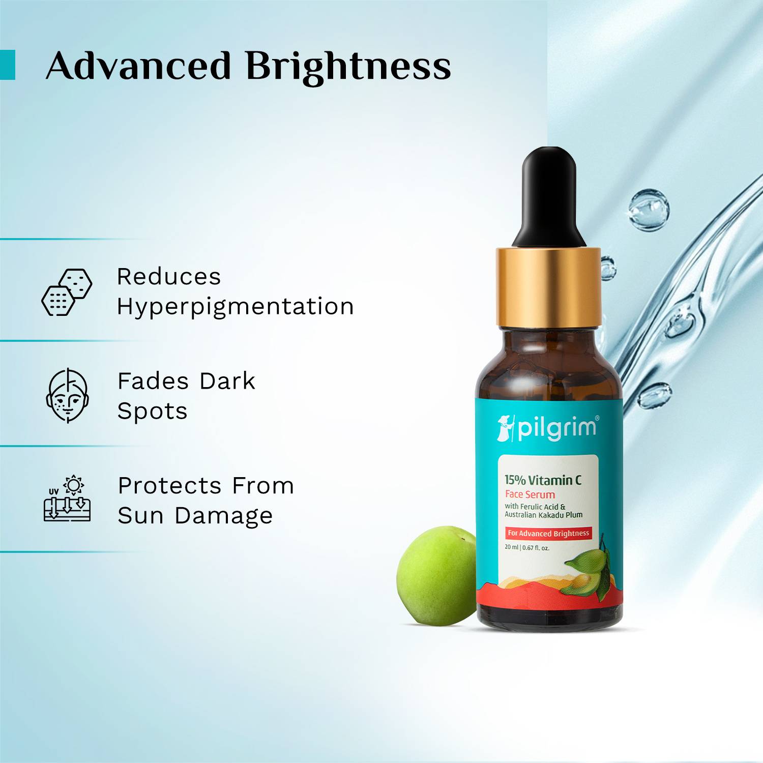 Pilgrim 15% Vitamin C Serum 20ml - Image 3