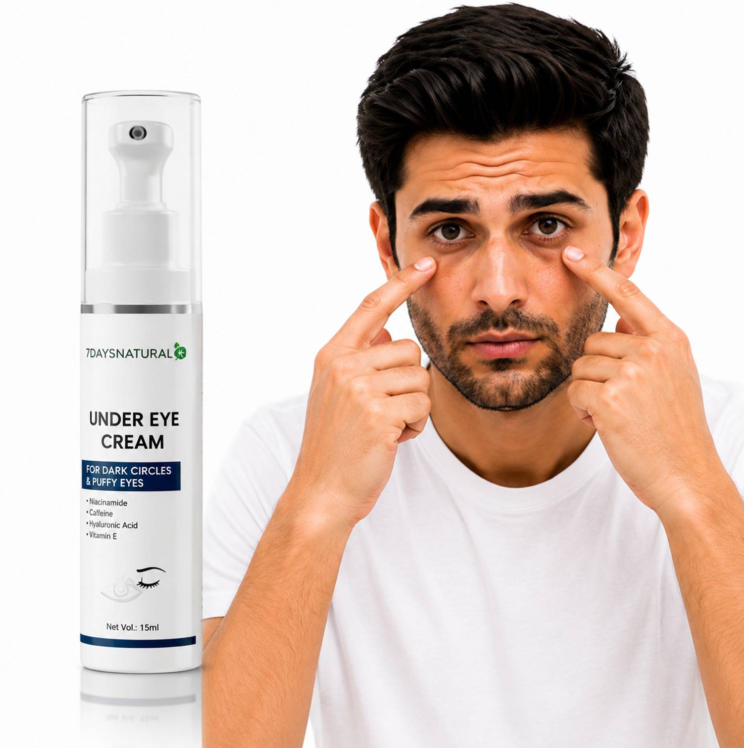 7days natural Under Eye Cream for Dark Circles , Fine lines & Puffy eyes Vitamin