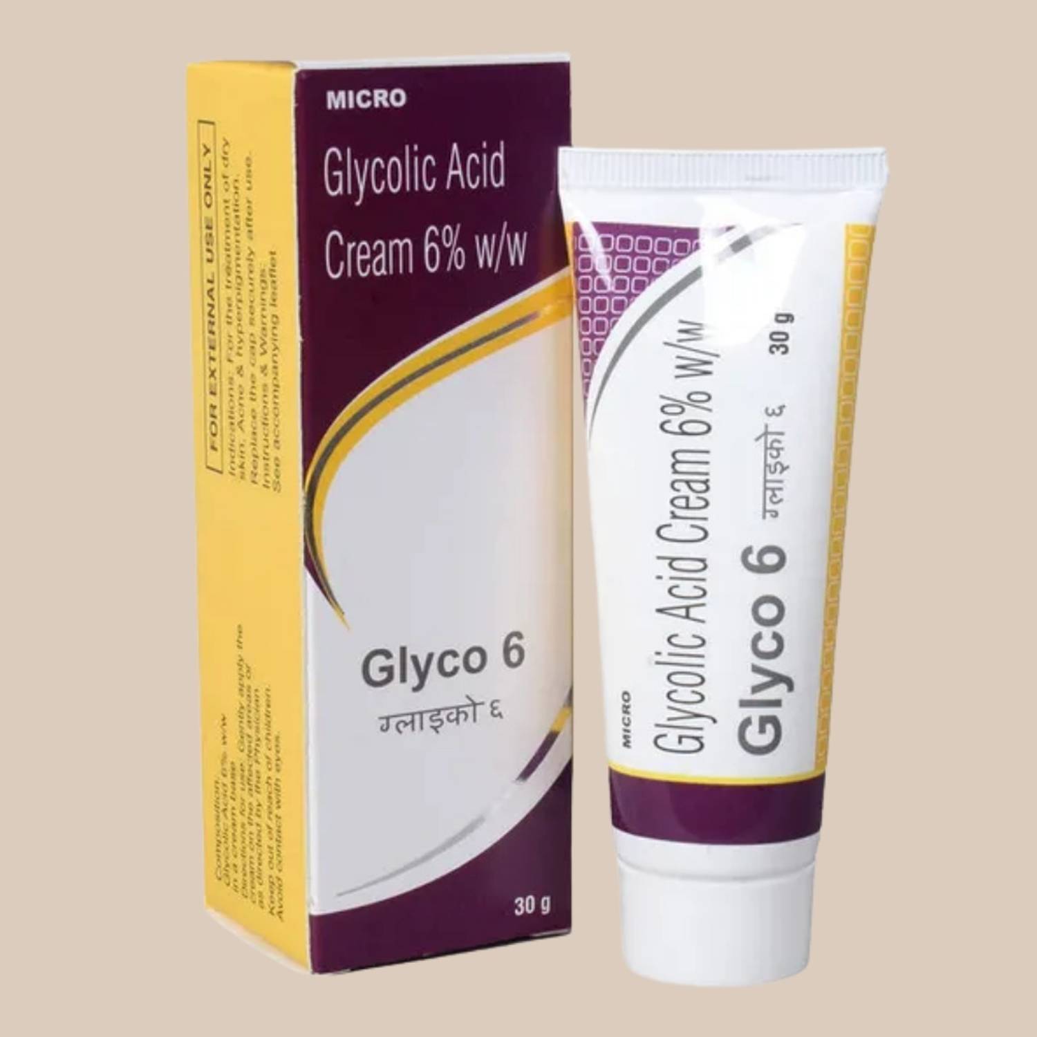 Glyco 6 Cream for Smooth Skin and Moisture - Image 1