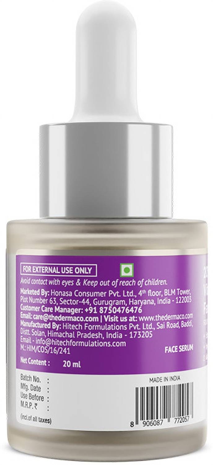 The Derma Co 20% Vitamin C Face Serum 20ml - Image 2