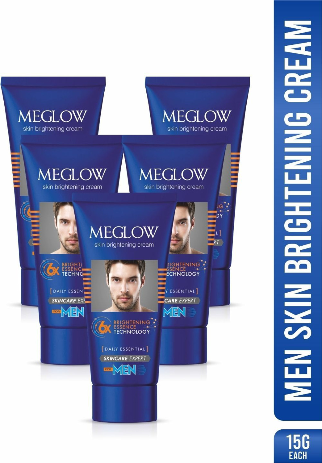 Image of meglow Skin Brightening Cream with Glycolic & Kojic Acid � Dark Spots Removal