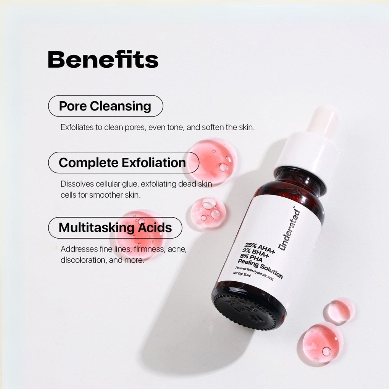 Image of UNDERATED 25% AHA 2% BHA 5% PHA Peeling Solution