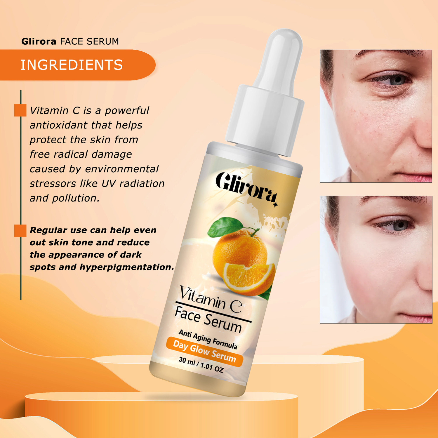 Image of GLIVORA VITAMIN-C SERUM 90ml
