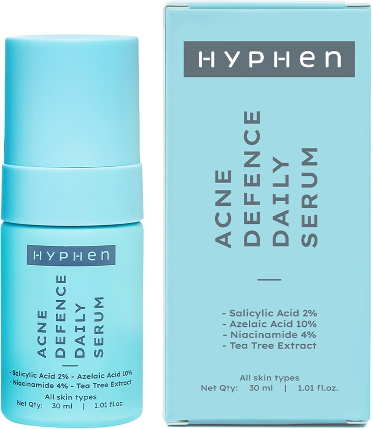Image of HYPHEN Anti Acne 10% Azelaic Acid 2% Salicylic Acid Face Serum | Fades Acne Marks