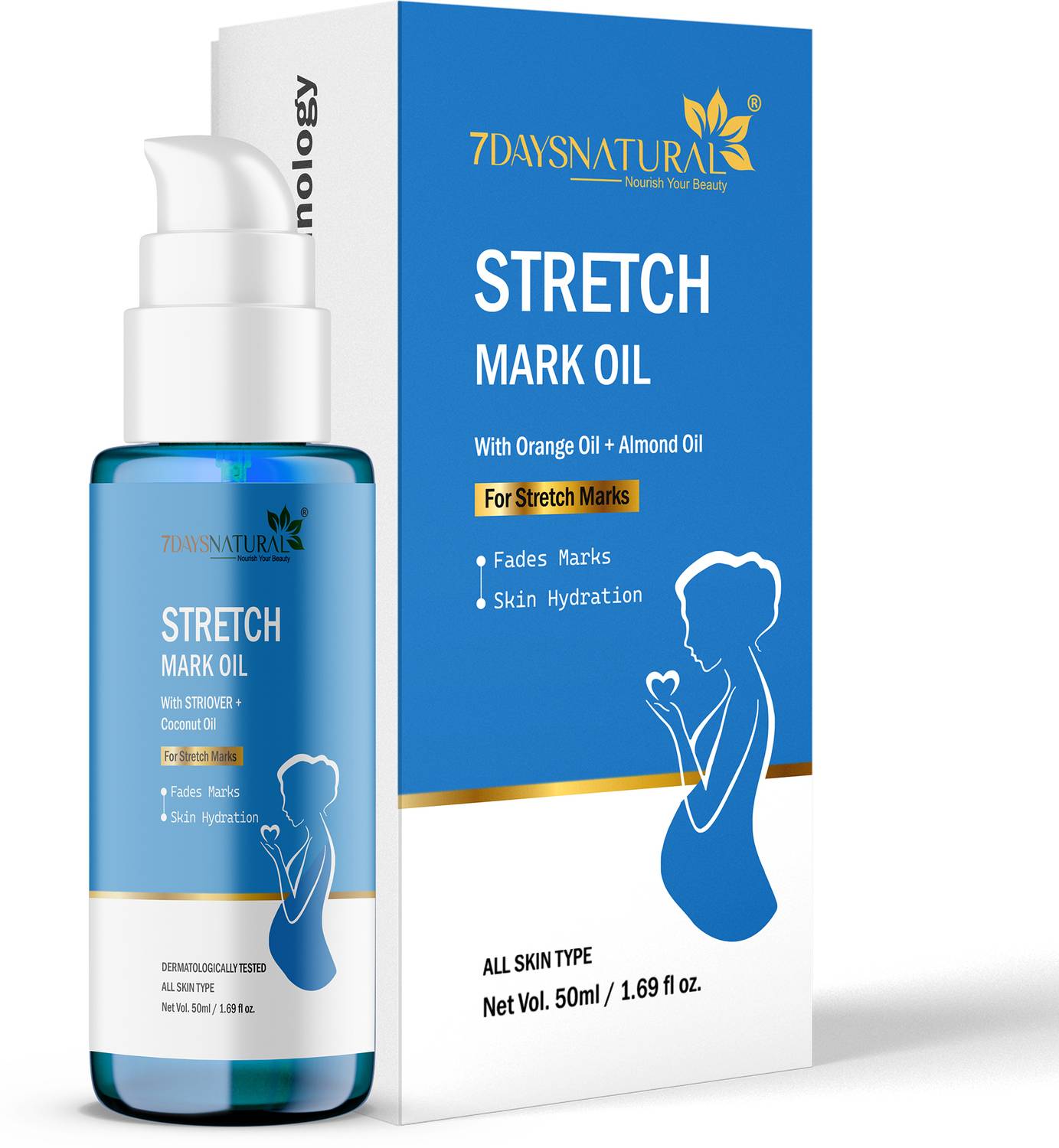 7 Days Stretch Marks Removal Oil