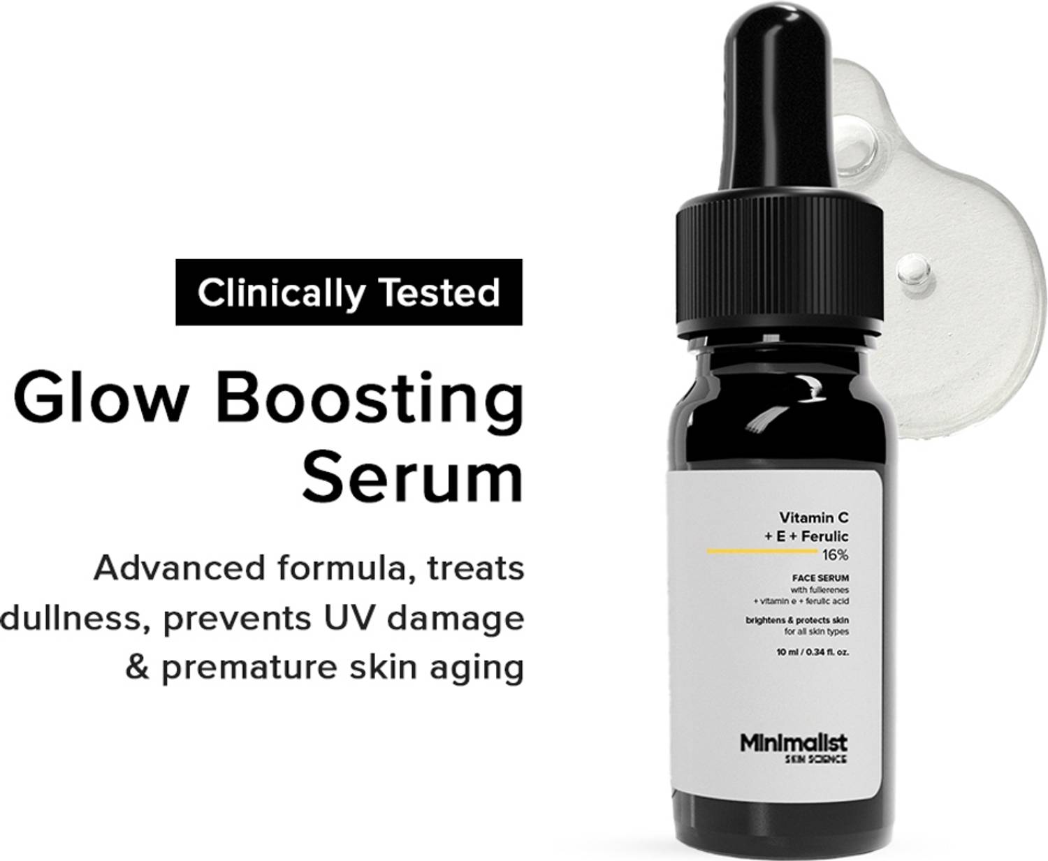 Minimalist 16% Vitamin C Serum 20ml - Image 1