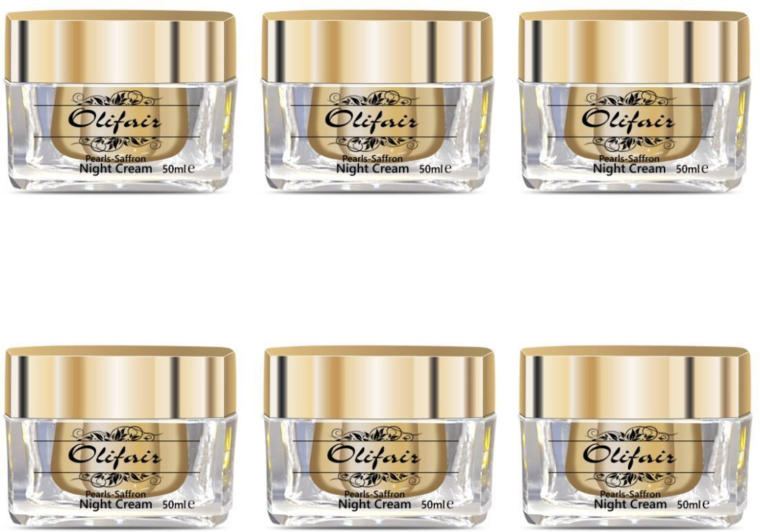Image of Olifair Radiant Effect Night Cream (Pack of 6)