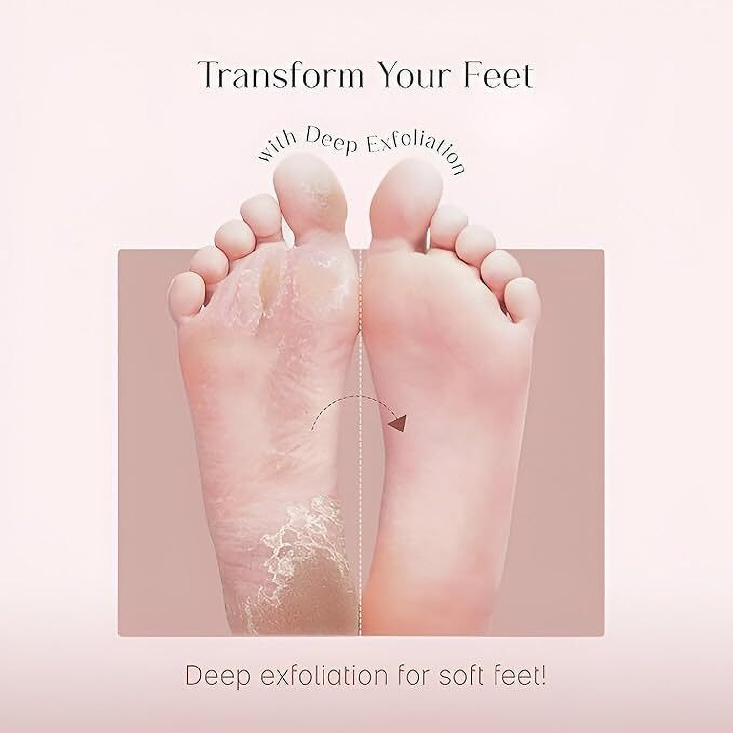 Image of house of common Foot Mask with Lavender Extract - Natural Softening & Smoothing