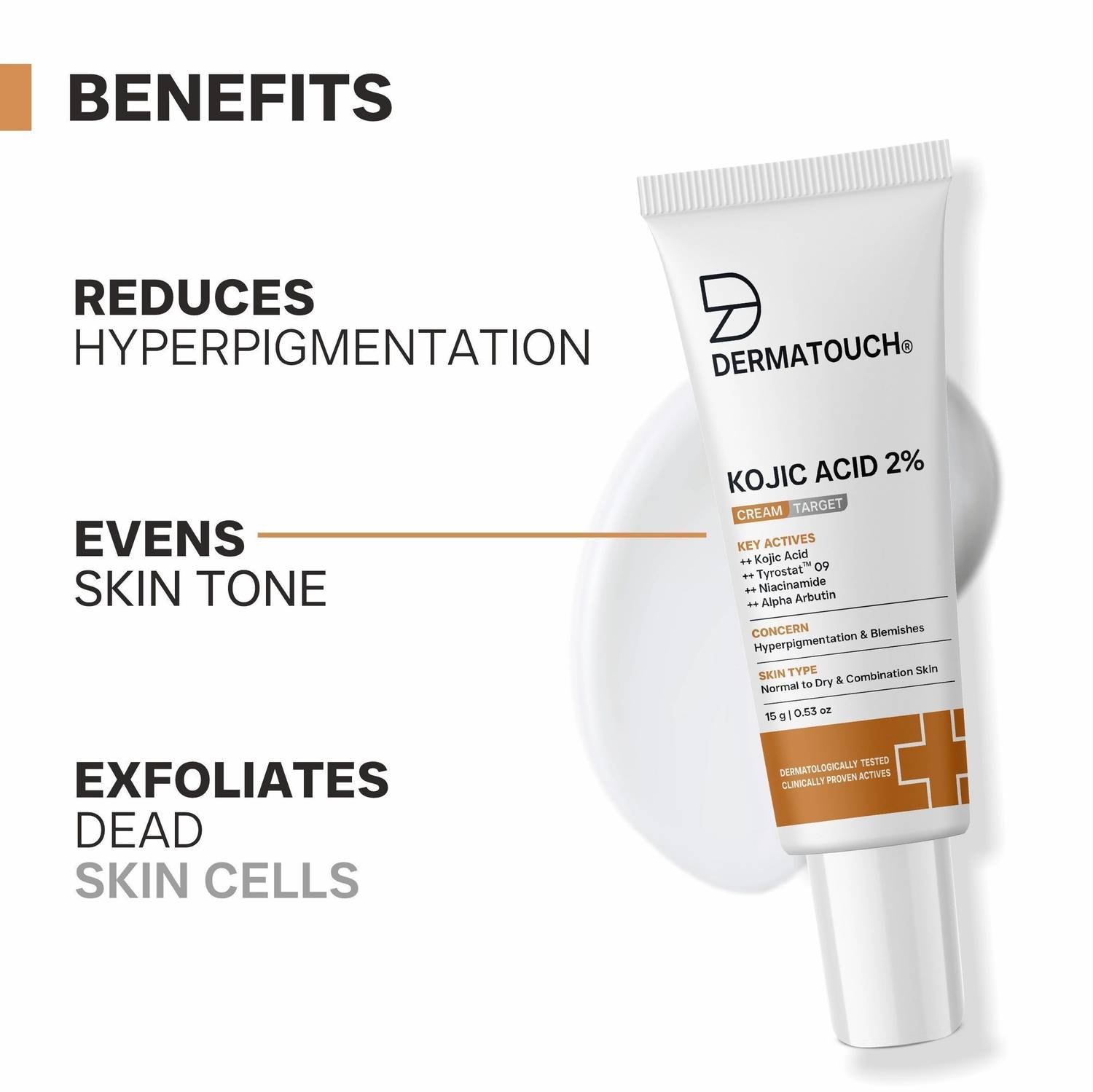 Dermatouch Kojic Acid 2% Cream 15g - Image 4