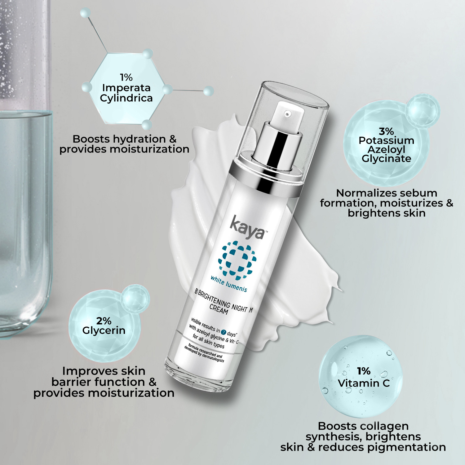 Image of KAYA Brightening Night Cream (50 ml)