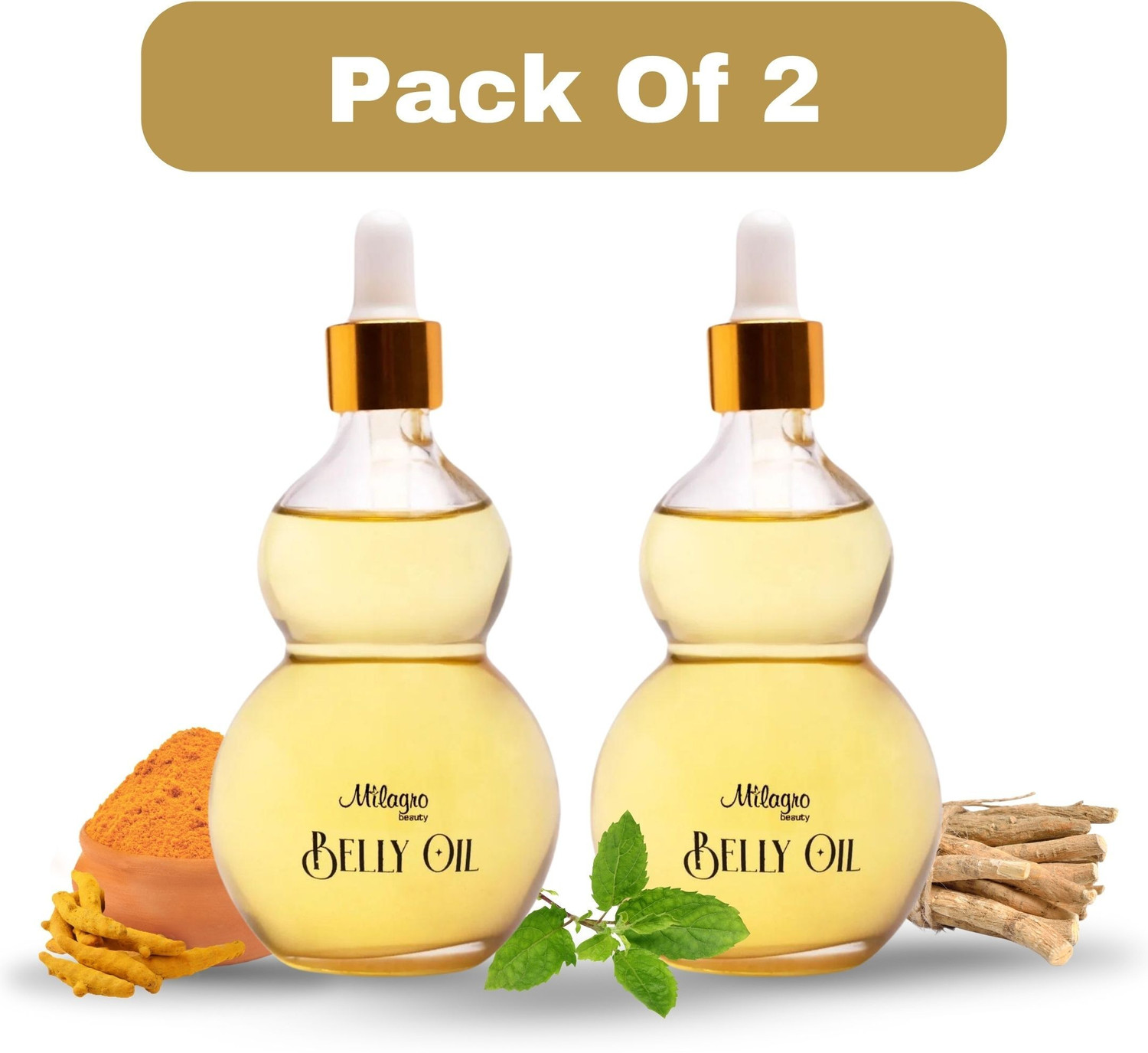 Image of Milagro Beauty Belly Oil: Fades Stretch Marks and Scars