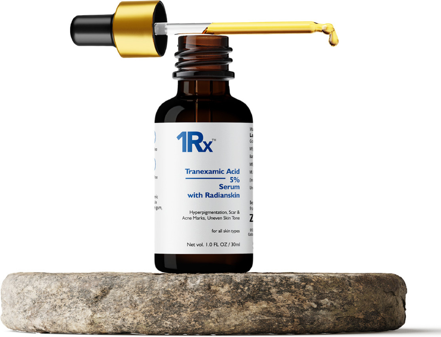 Image of zeelab Tranexamic Acid 5% Face Serum with Radianskin for Pigmentation & Dark Spots
