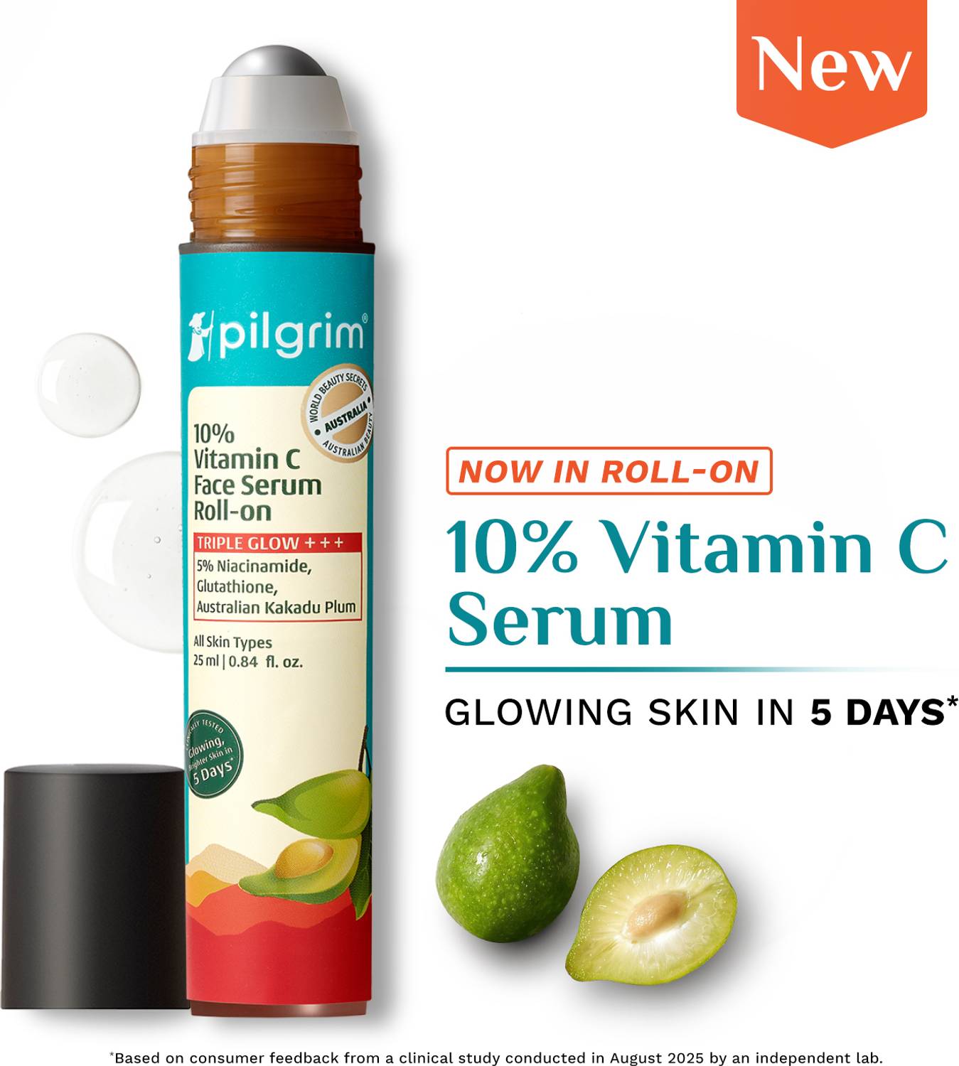 Pilgrim 10% Vitamin C Face Serum 25ml - Image 1