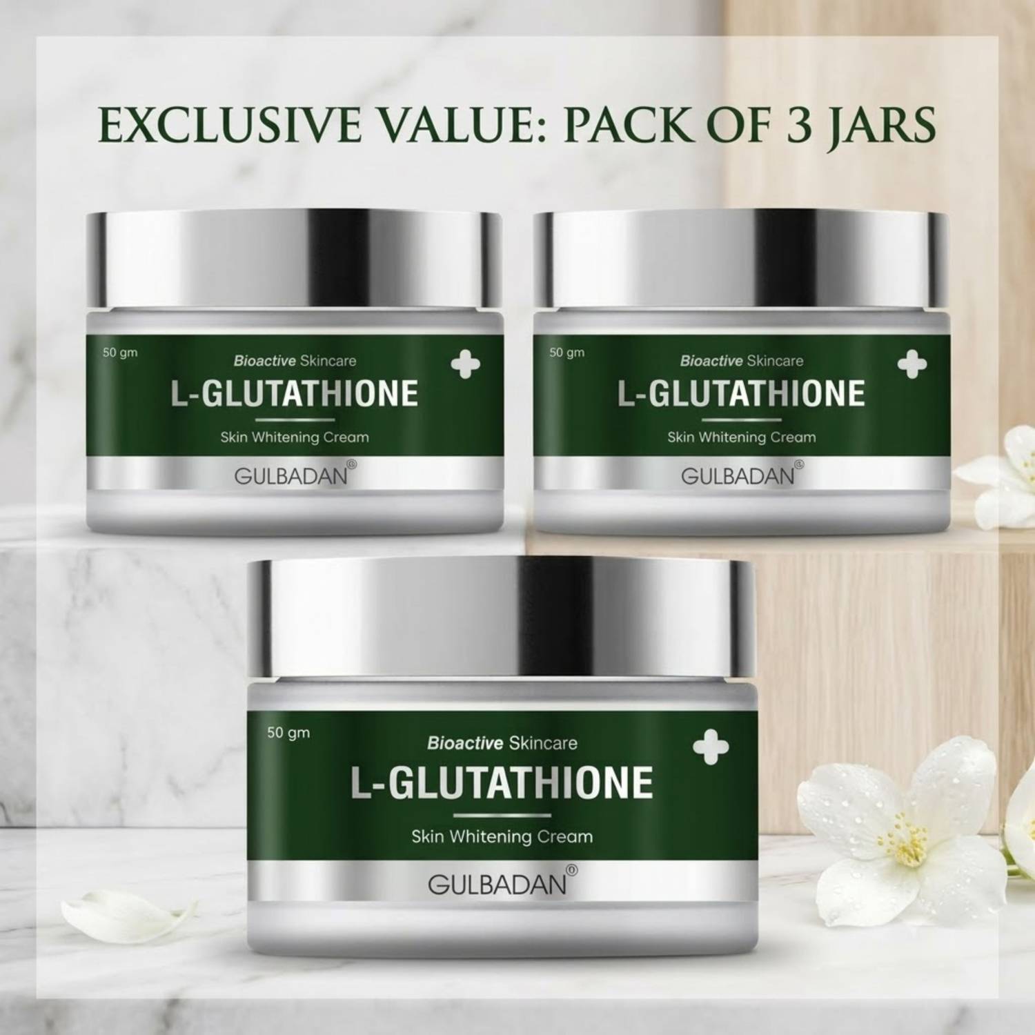 l-glutathione skin whitening cream GULBADAN L- Glutathione Face for Brightening, & Anti Ageing Price in India Vitamin B12 Injections: What Size:2 Grams cosmetics ingredients
