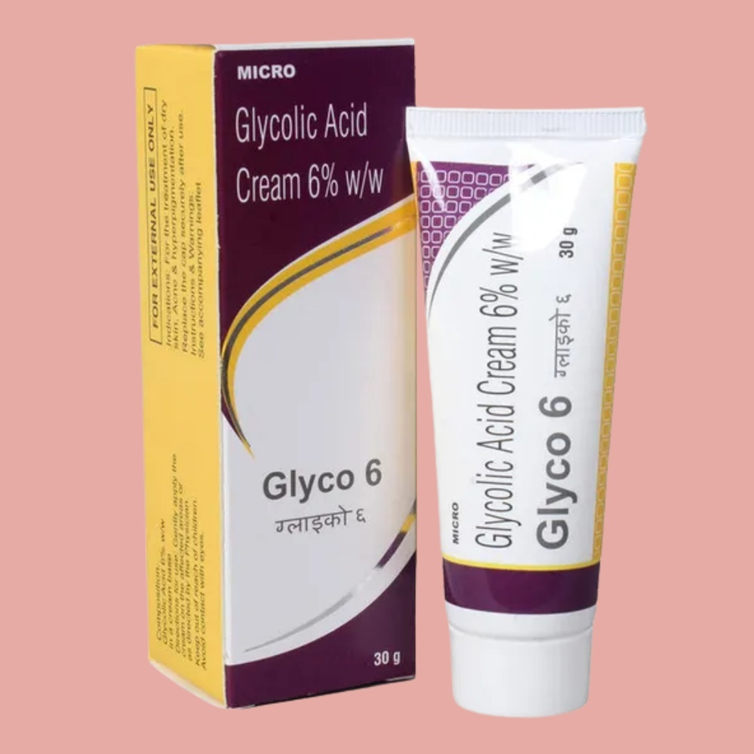 Image of Glyco Glyco 6 Cream For Daily Moisturizing And Exfoliation