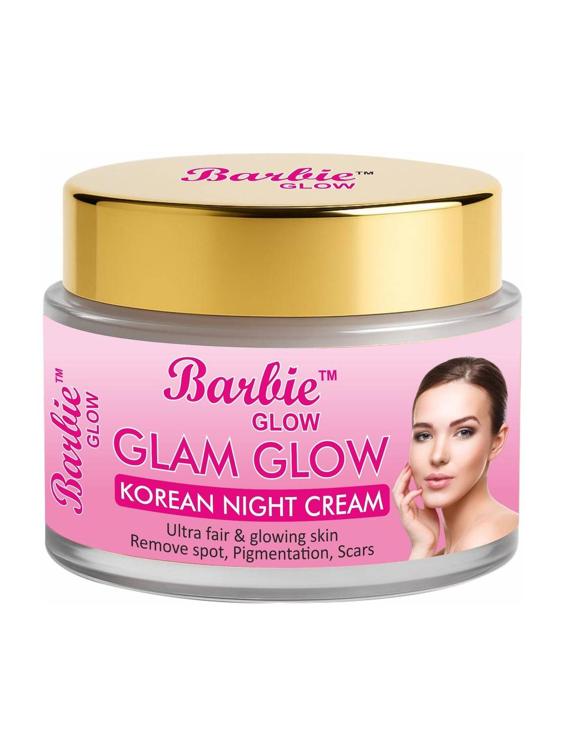 BARBIE GLOW Glam Glow Korean Night Cream for Fairness & Pigmentation Removal