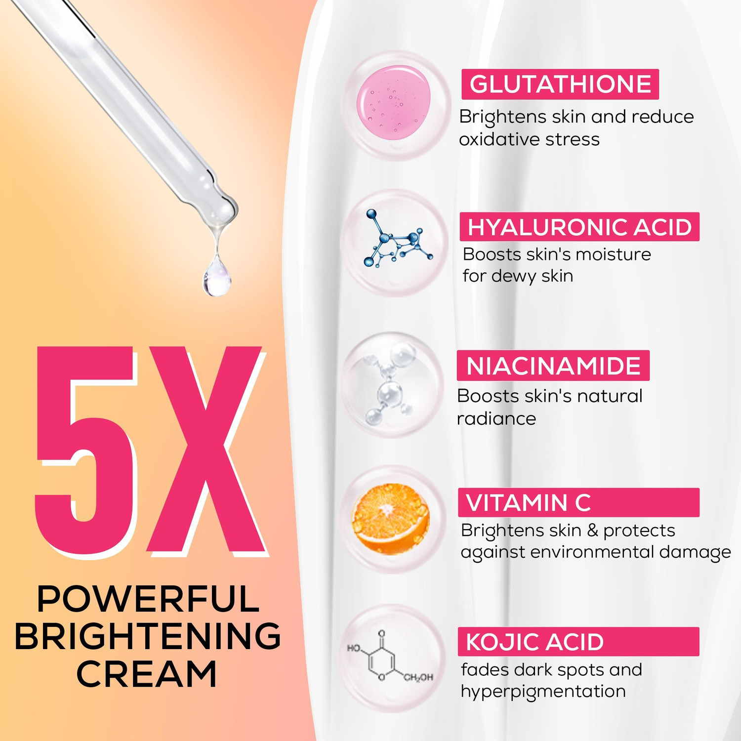Image of Renee Everyday Face Bright Cream, Hydrates, Brightens & Reduces Dark Spots - Pack of 2