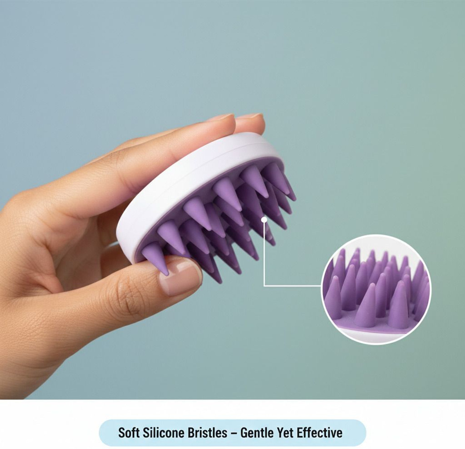 Image of Colapinato Derma Roller 0.5mm with Scalp Massager Hair Growth & Scalp Care Combo