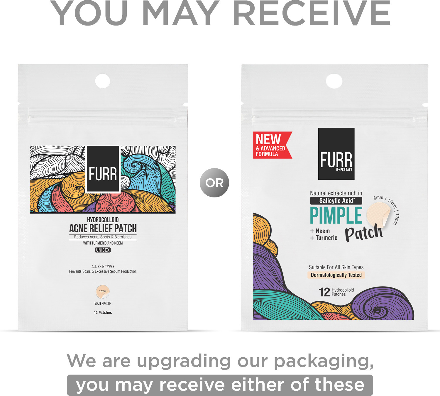 Image of FURR By Pee Safe Pimple Patch 12
