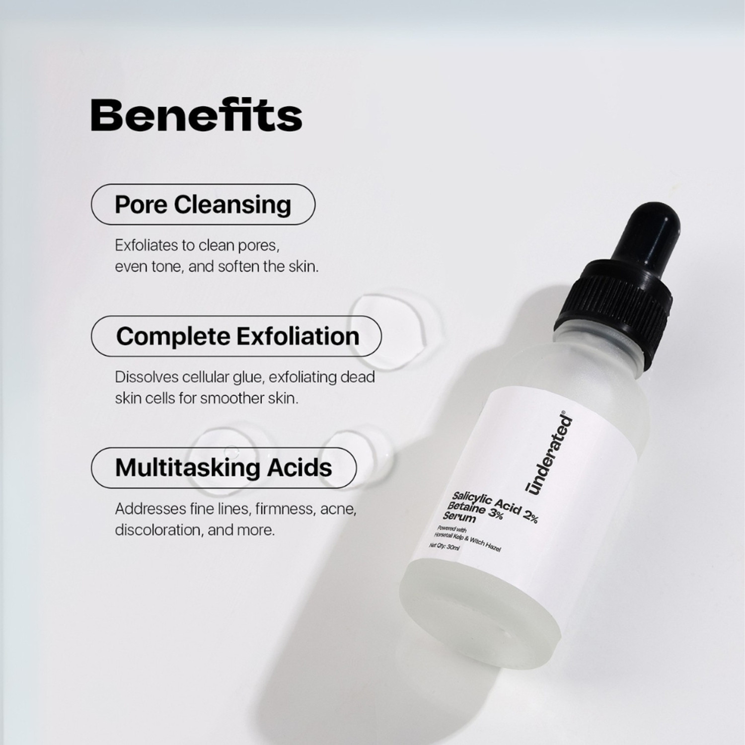 Image of UNDERATED Salicylic Acid 2% Betaine 3% Serum