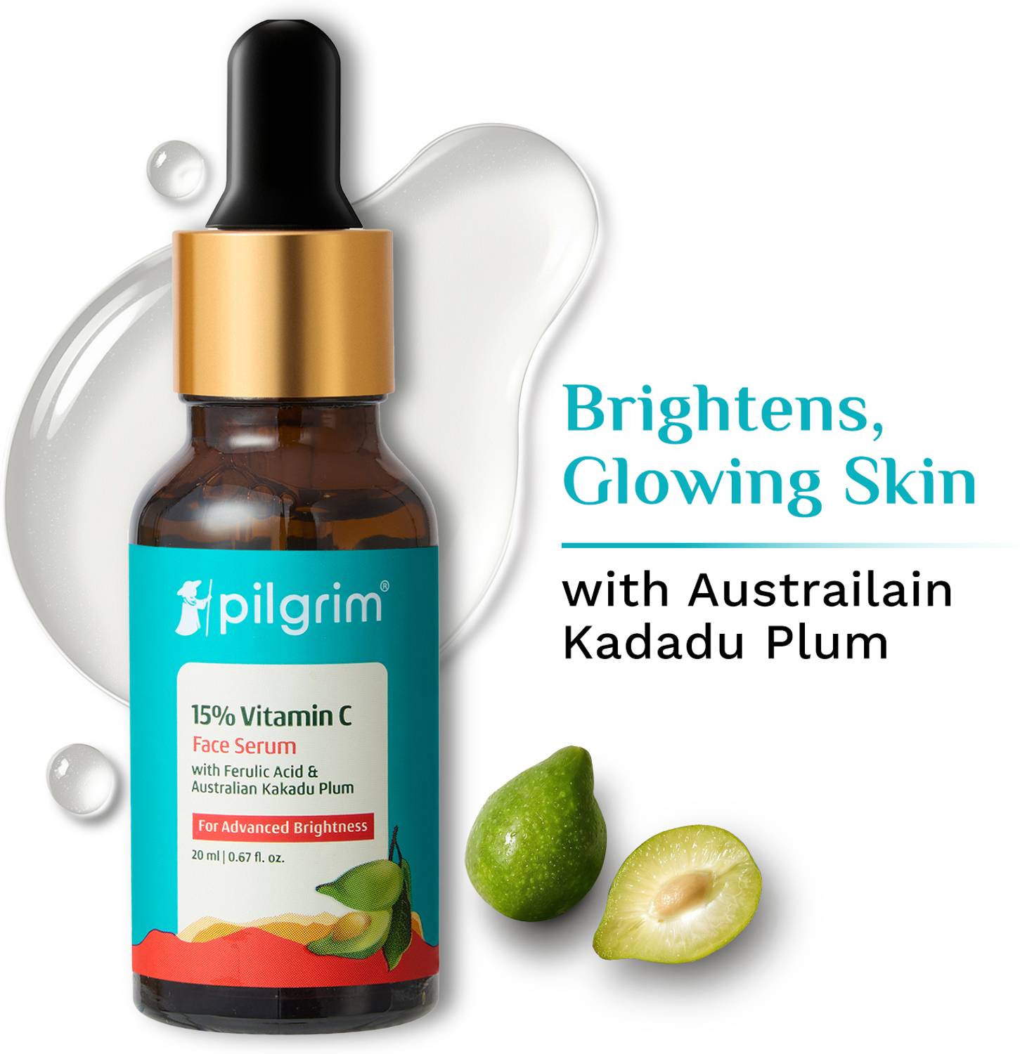 Pilgrim 15% Vitamin C Serum 20ml - Image 1