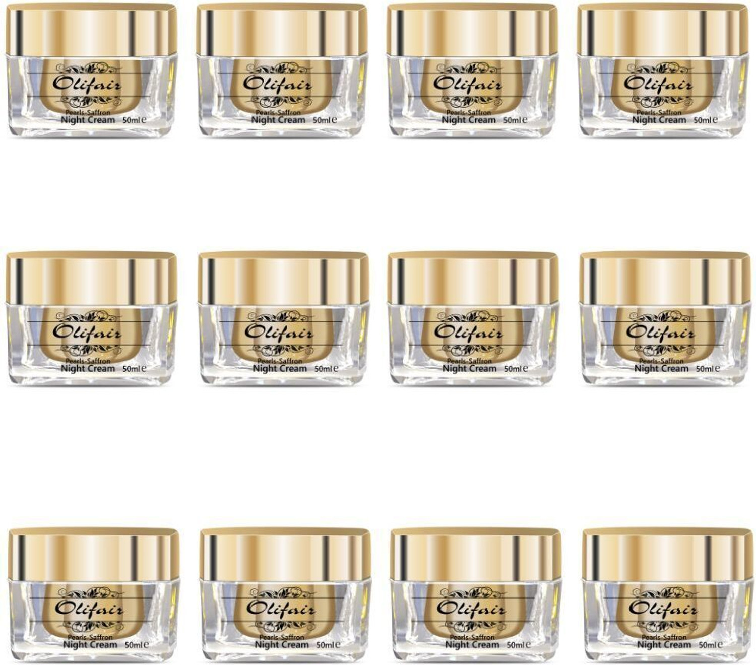 Image of Olifair Radiant Effect Night Cream - Pack of 12