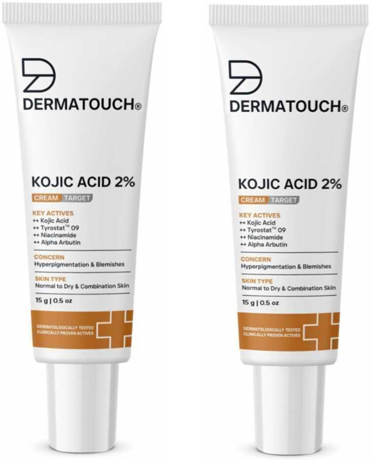 Image of Dermatouch Kojic Acid 2% Cream | Non-greasy | For Pigmentation, Blemishes and Dark Spots reduction