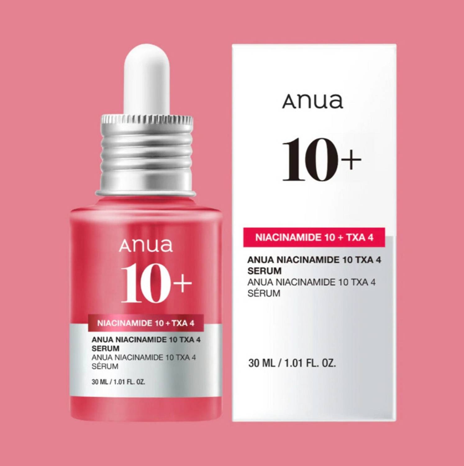ANUA Niacinamide 10% + TXA 4% Brightening & Anti-Aging Skin Serum (pack of 1)