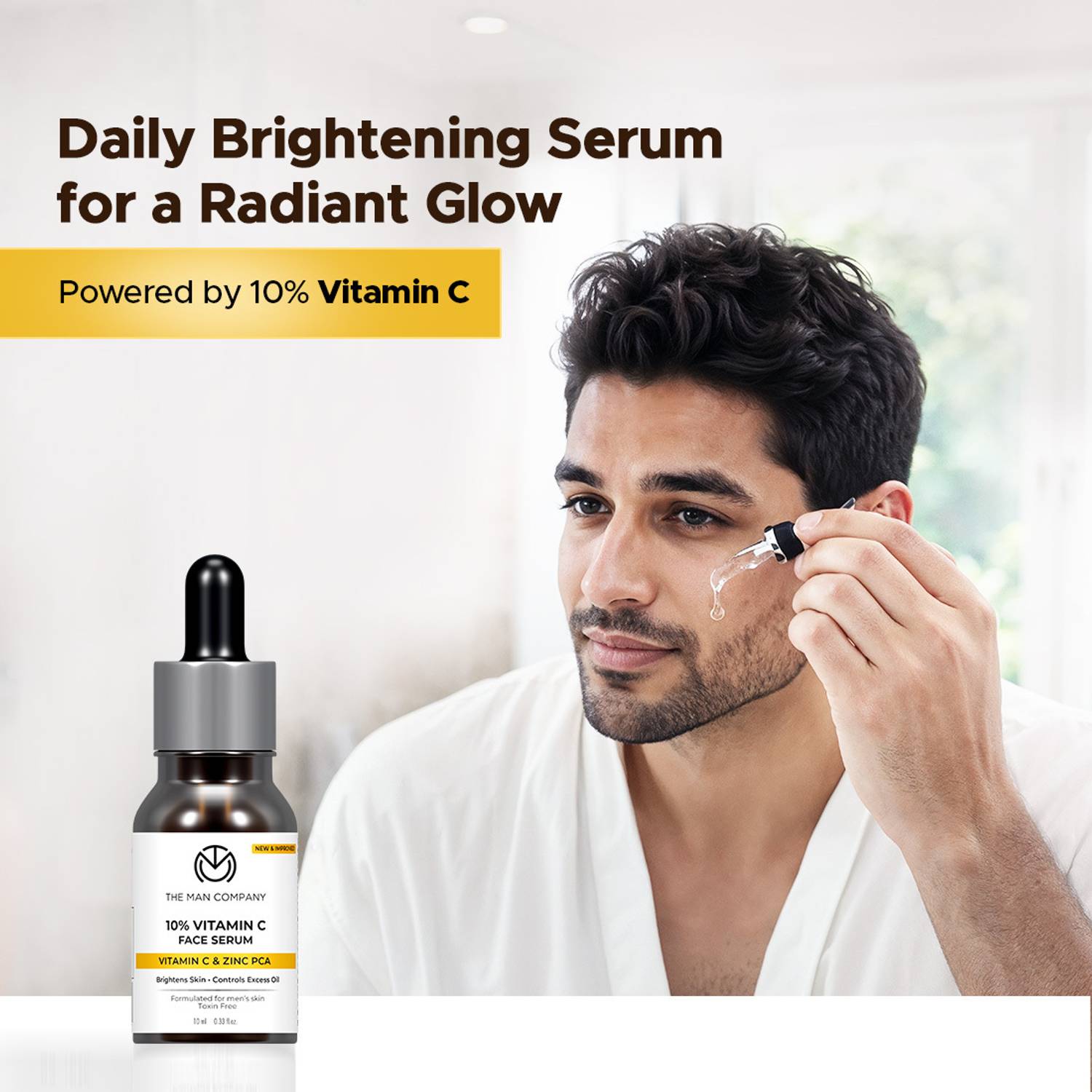 THE MAN COMPANY Vitamin C Face Serum 30ml - Image 3