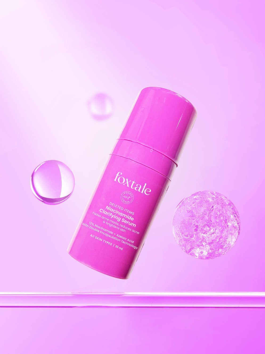 Image of Foxtale Foxtale 12% Niacinamide Serum with Azelaic Acid|Reduce acne, marks in 14 days