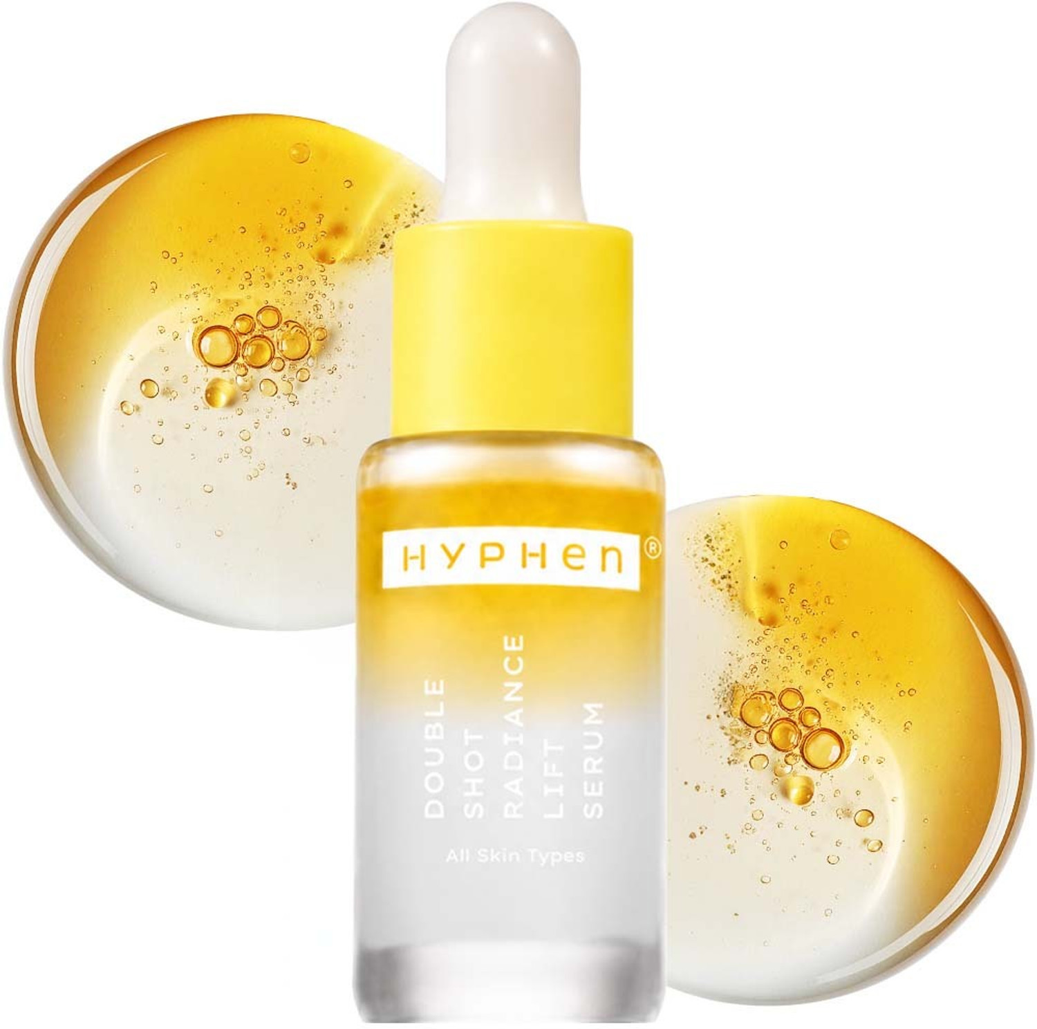 Image of HYPHEN Double Shot 18% Brightening + 20% Collagen Face Serum | Fade Dark Spots