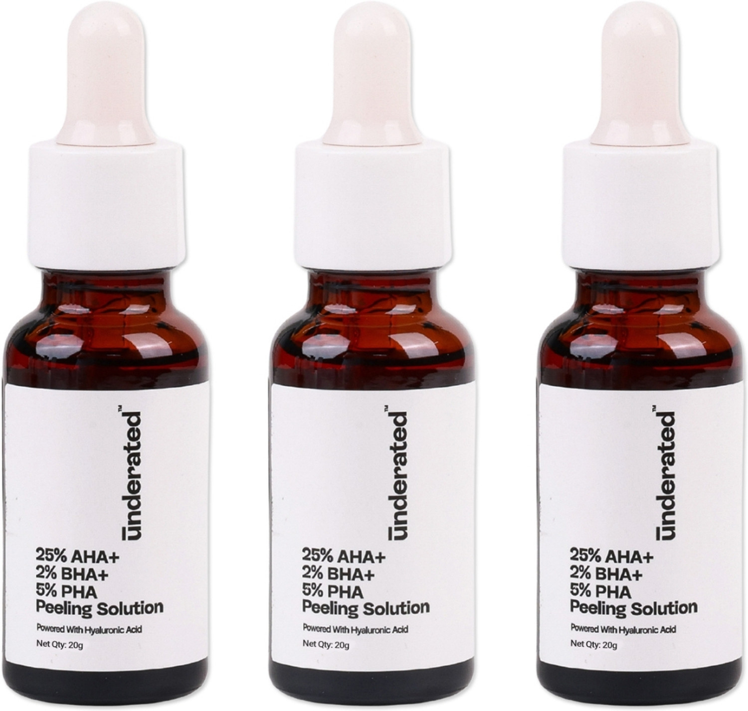 UNDERATED 25% AHA 2% BHA 5% PHA Peeling Solution