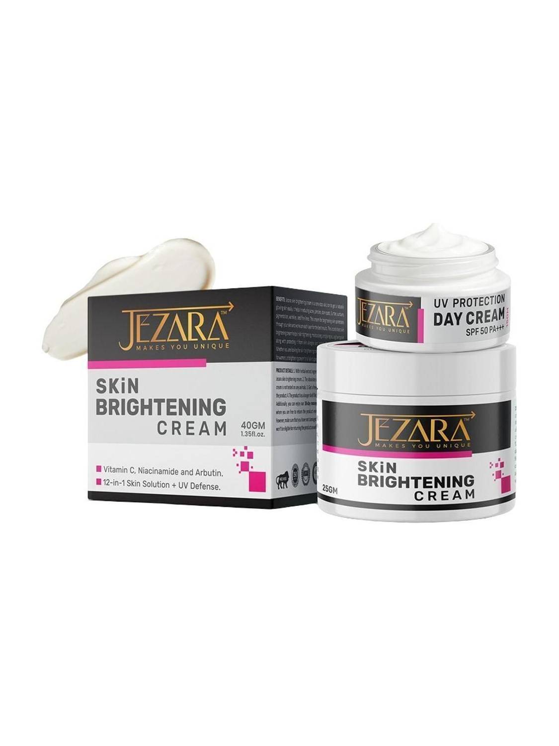 JEZARA Skin Whitening Cream with UV Protection - Image 1