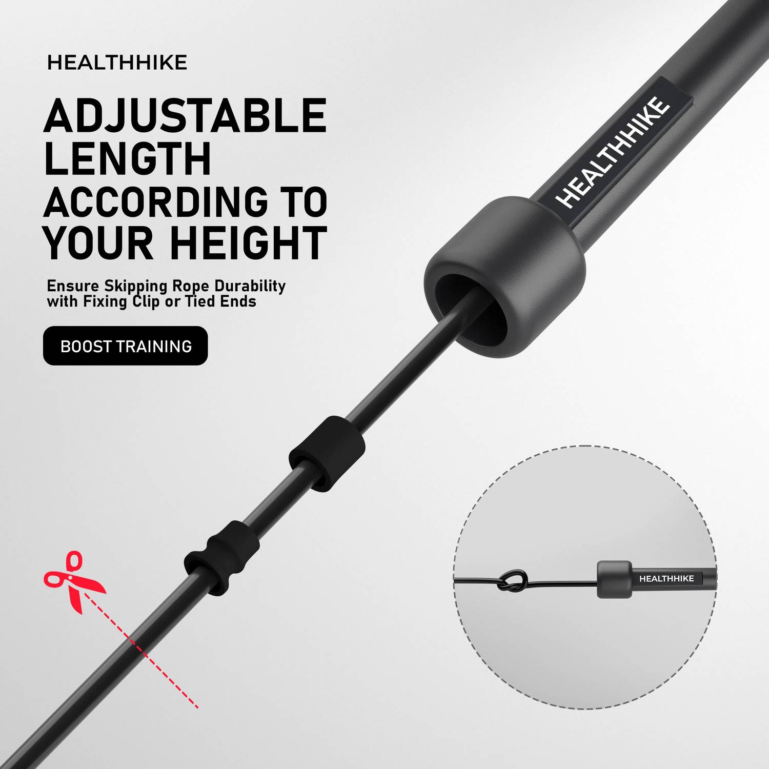 HealthHike Adjustable Skipping Ropes - Image 2
