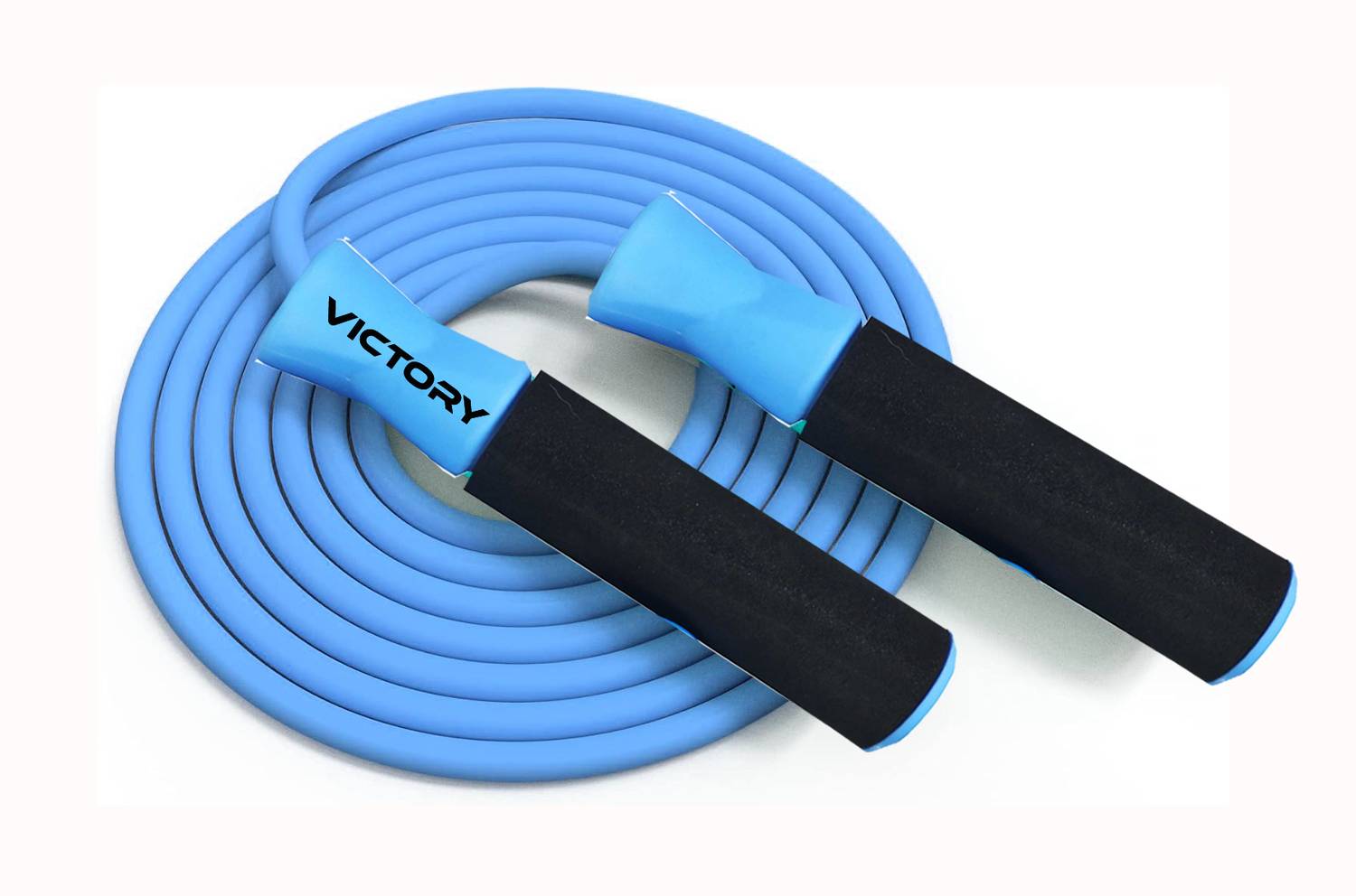 VICTORY Adjustable Skipping Rope Jumping Rope With Comfortable Ha...mo