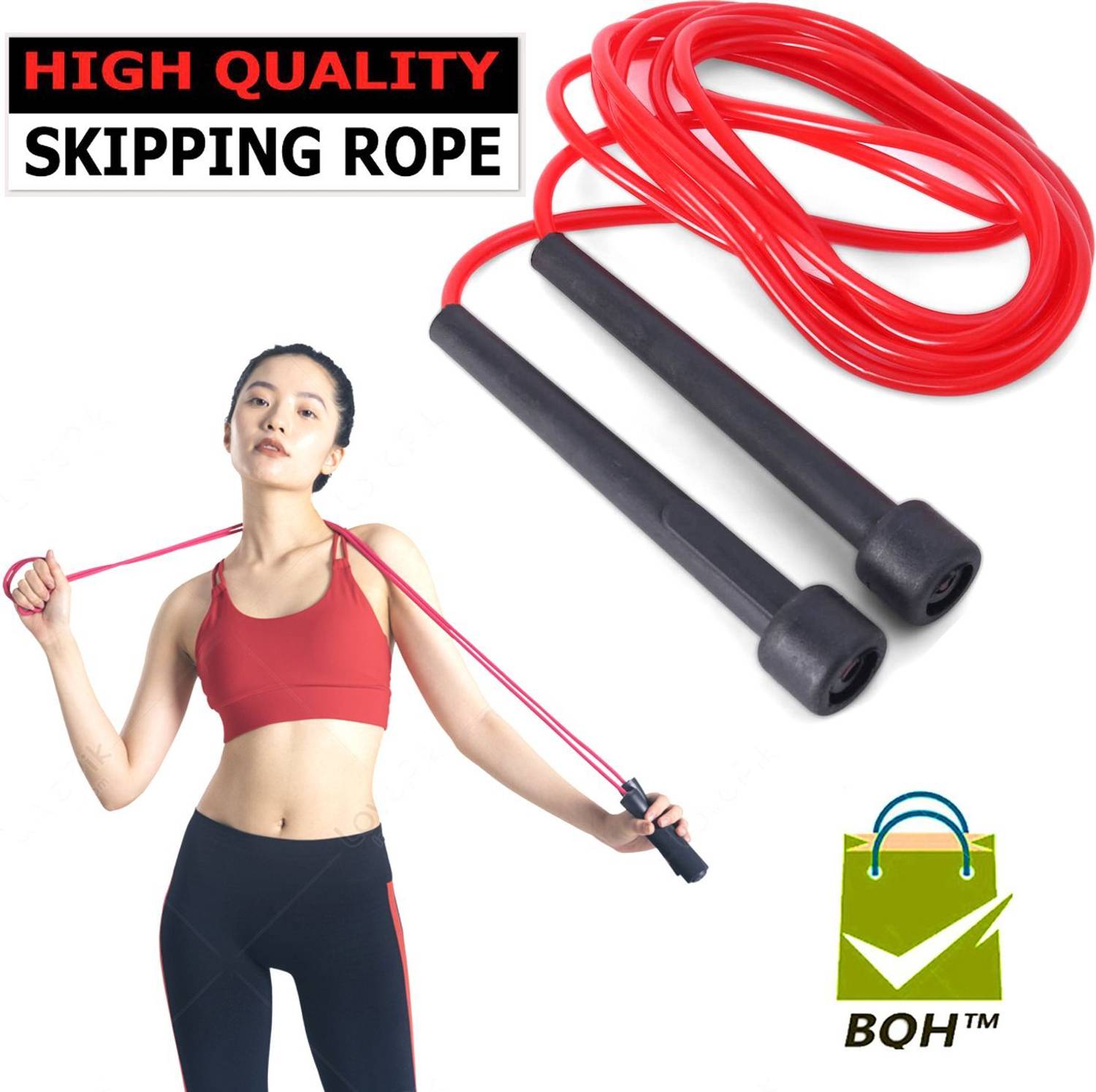 BQH Ball Bearing skipping rope for women , men & kids Freestyle Skipping Rope