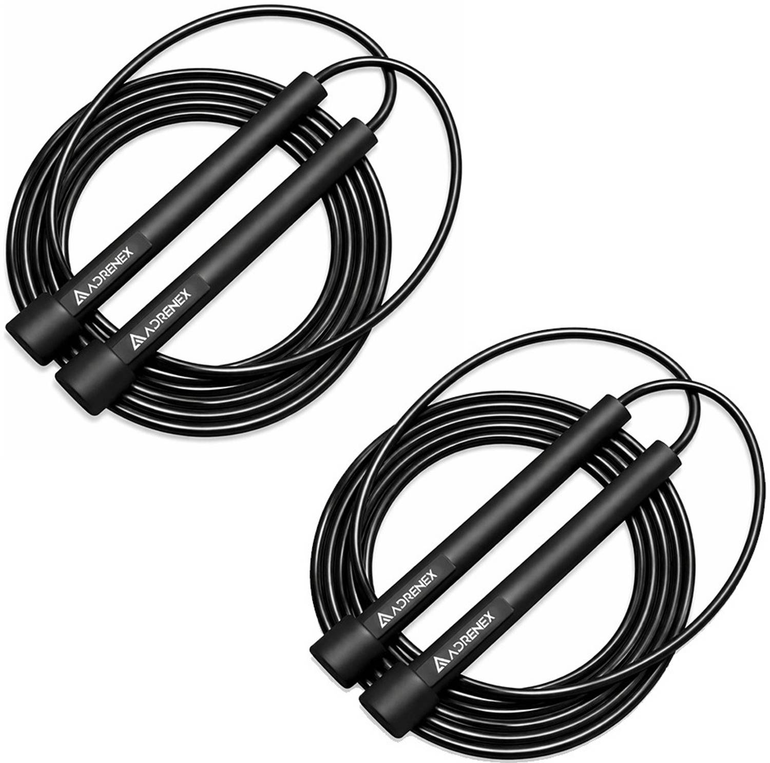Adrenex Jump Rope Combo for Home Gym Cardio Exercise Fitness Freestyle Skipping Rope