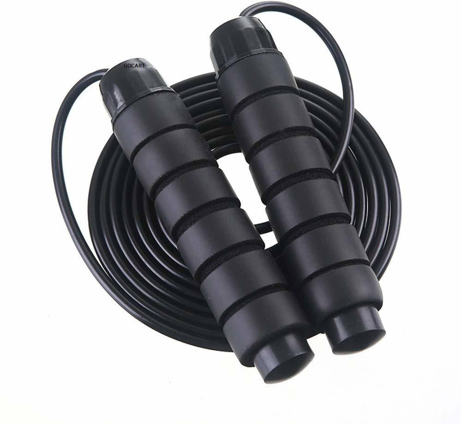 GOCART Adjustable Jump Rope Speed Skipping Rope With Ball Bearings And Memory Foam Handle Freestyle Skipping Rope