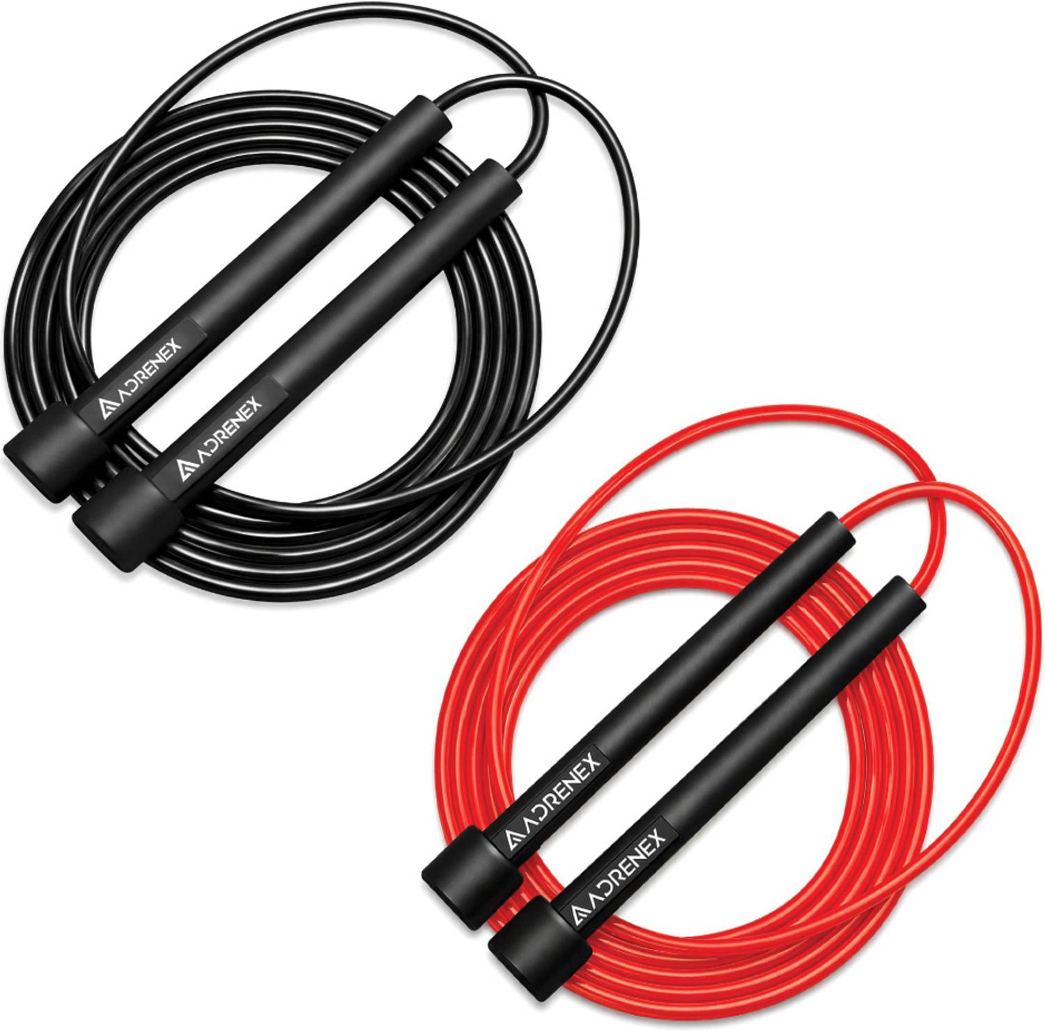 Adrenex Jump Rope Combo for Home Gym Cardio Exercise Fitness Freestyle Skipping Rope
