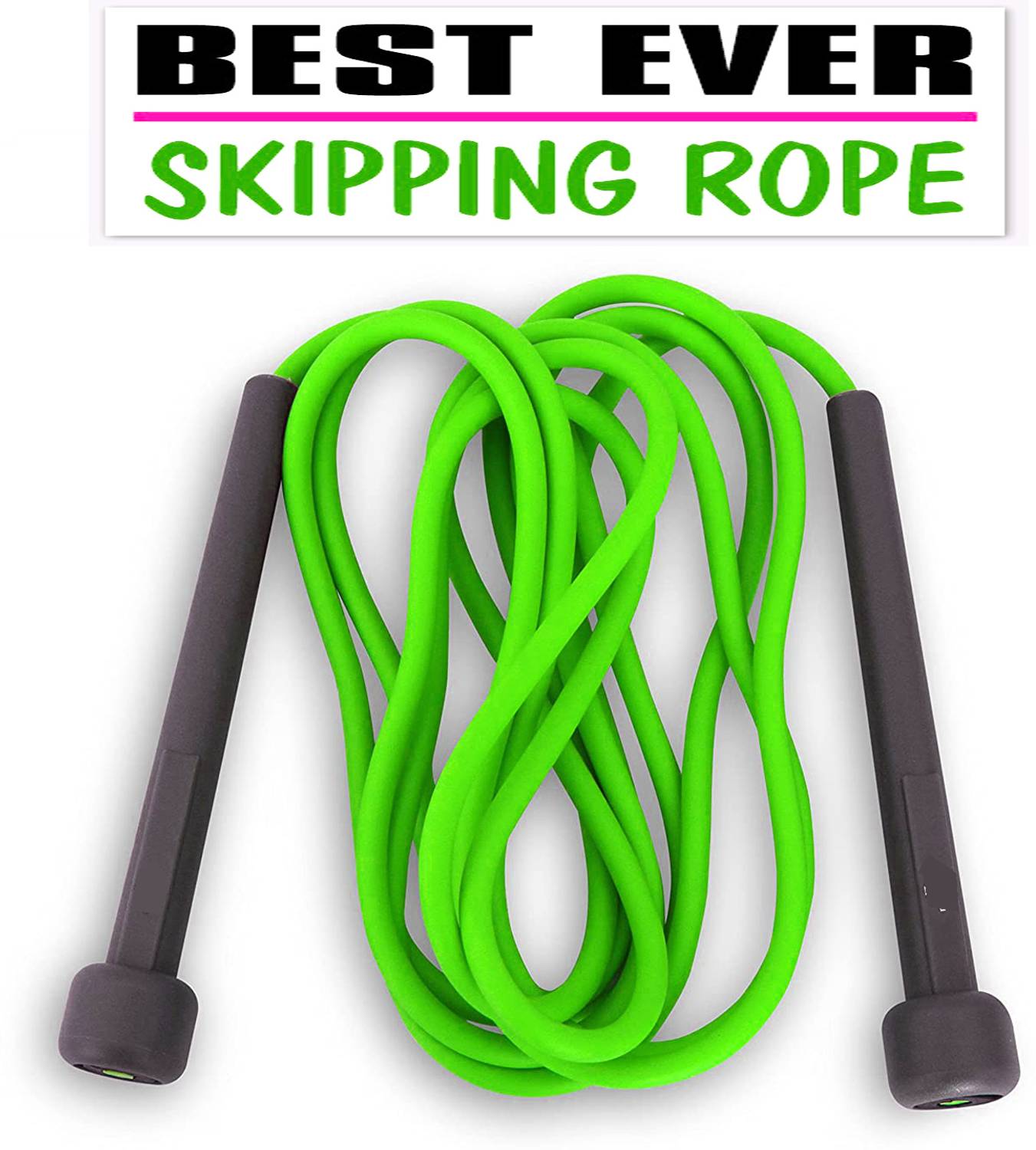BQH Adjustable Skipping-Rope - Best in Fitness, Sports, Exercise, Workouts Freestyle Skipping Rope