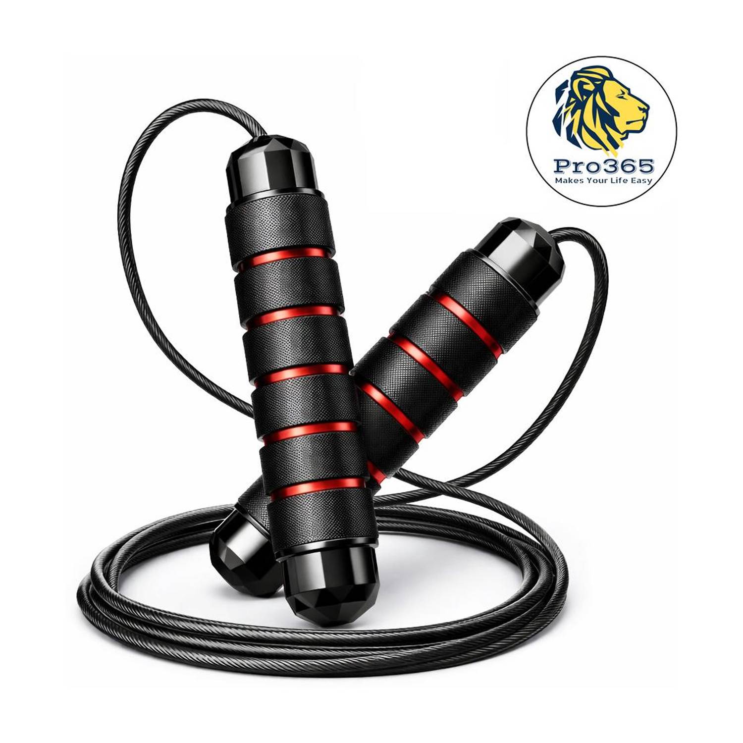 PRO365 Adjustable Exercise Skipping Rope - Image 1