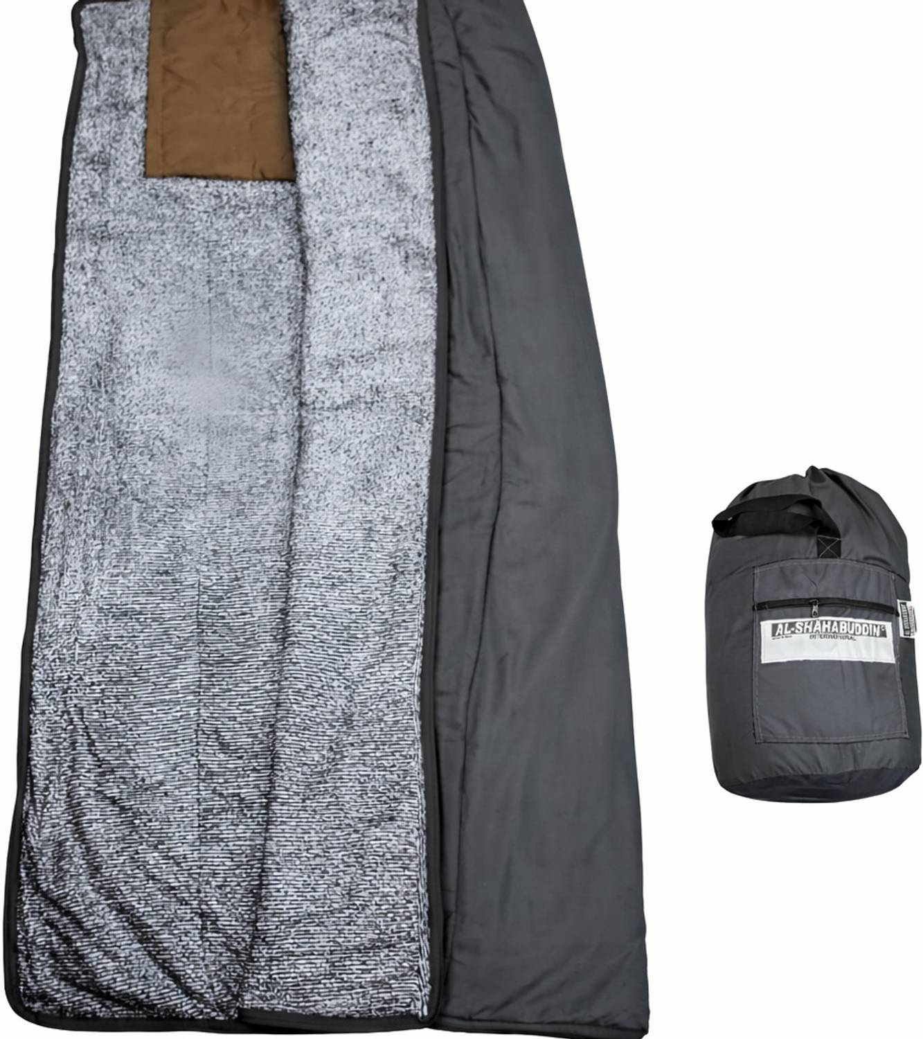 ALSHAHABUDDIN Rectangular Indoor & Outdoor Temp 12 C to 20 C, For winter, Travelling, Camping Sleeping Bag
